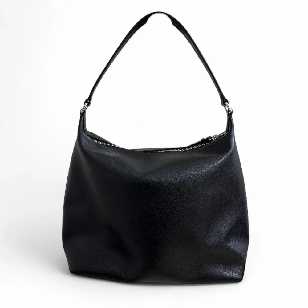 Kate Spade Black Leather Greene Street Kaia‎ Hobo Large Shoulder Bag Crossbody